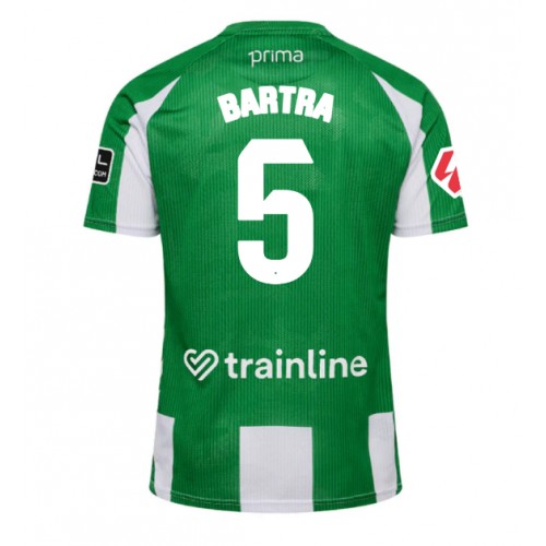 Moški Nogometni dresi Real Betis Marc Bartra #5 Domači 2025-26 Kratek Rokav